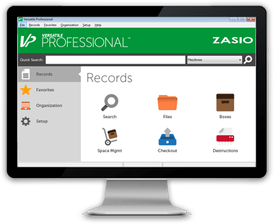Versatile Professional: Your virtual records management toolbox. Versatile Professional Records Management Software